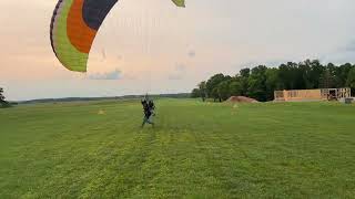 Paramotor failed launch