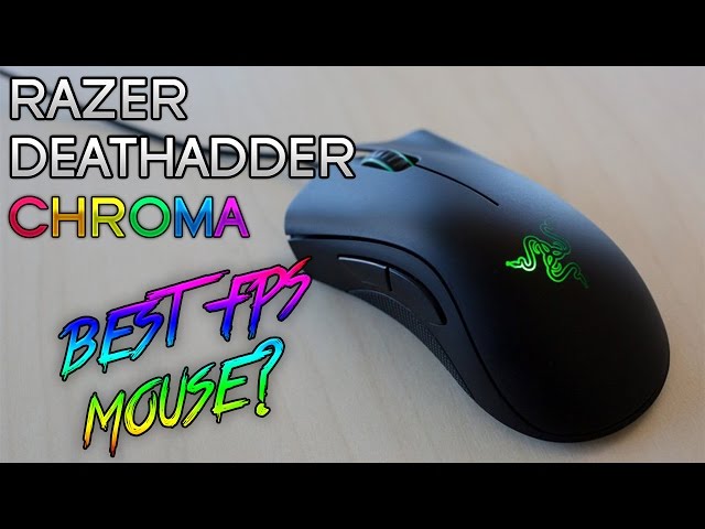 Razer DeathAdder Chroma Gaming Mouse | Unboxing & Review | Best FPS Mouse?  - YouTube