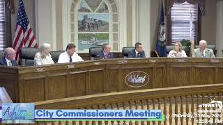 Ashland City Commissioners Meeting - 5-23-24