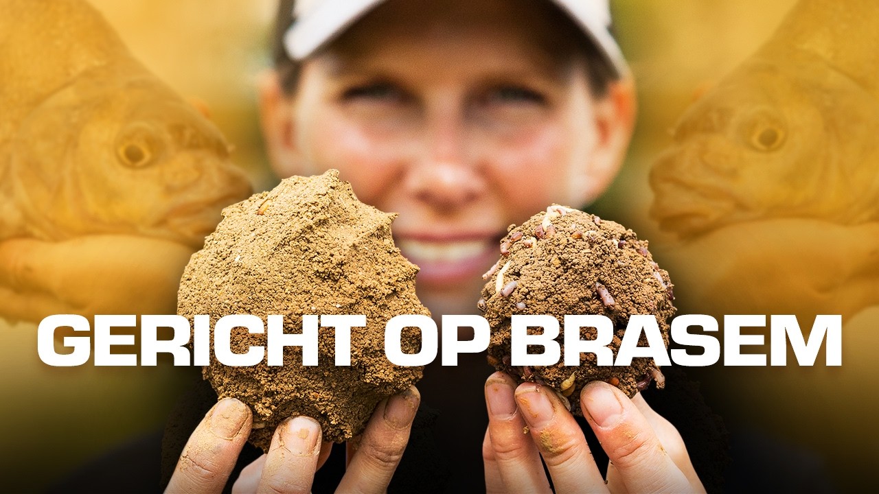 Hiermee wint Anja Groot veel Wedstrijden! Gericht op Brasem op het Noordhollandsch Kanaal.