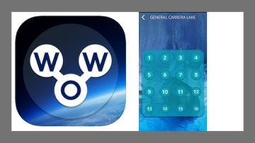 Wow General Carrera Lake Answers | Words of Wonders Answers