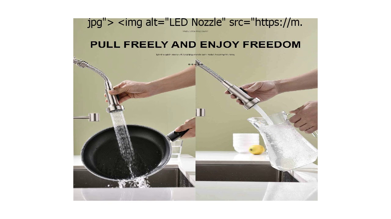 Special Discount on GIMILI Kitchen Faucet with Pull Down Sprayer