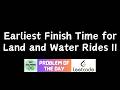 #926 Earliest Finish Time for Land and Water Rides II | GFG Solutions | Leetcode POTD | 03-06-2026