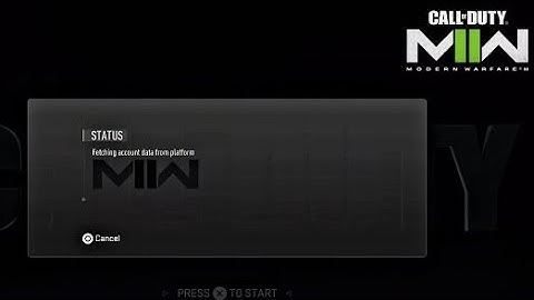 MODERN WARFARE 2 HOW TO GET PASSED "FETCHING PROFILE" SCREEN & "CONNECTING DATACENTERS" AFTER UPDATE