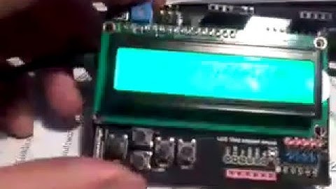 LCD Keypad Shield подключение к Arduino