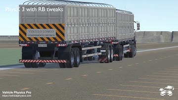 PhysX 3 vs  PhysX 4 comparison in Unity -  Part 2: Vehicles (2019)