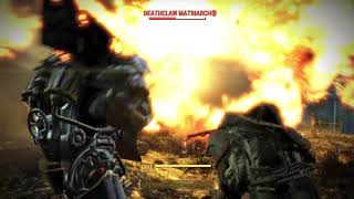Fallout 4 Deathclaw eats mini nuke #FallOut4