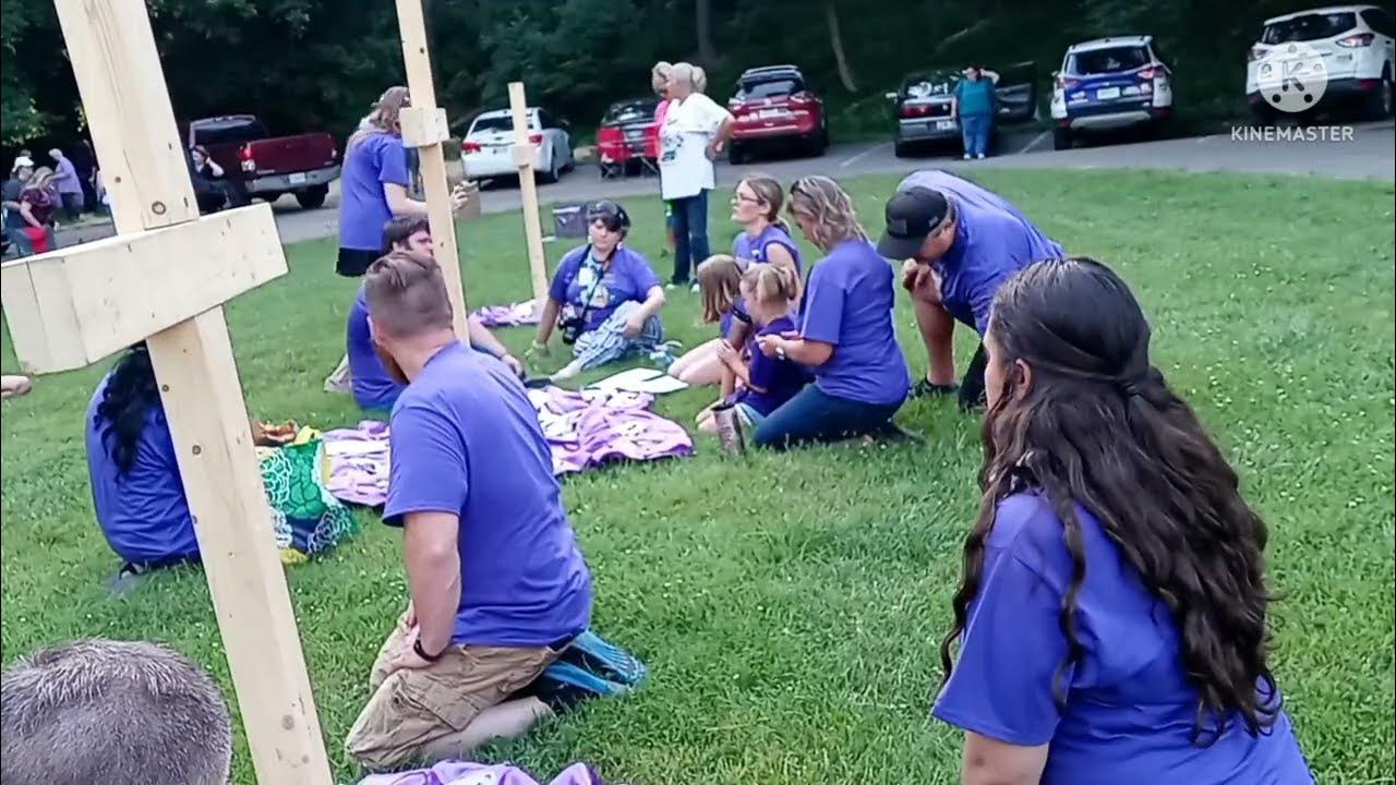 Summer Moon Utah Wells One Year Prayer Vigil At Warrior's Path State