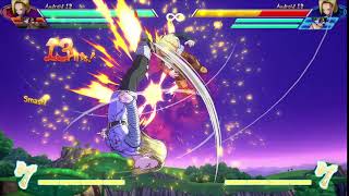 Android 18 Midscreen Combo with Gohan and Cell Assists