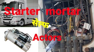 MERCEDES-BENZ Actors mp3 Mp2 New 24v Starting mortar waring info Immobilise ignition switch Fr Mr