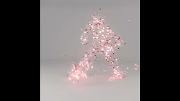 tyflow Particles Creates Football player