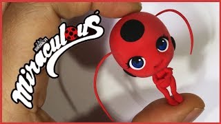 How To Make Tikkimiraculous Ladybugwith Air Dry Clayclay Tutorial