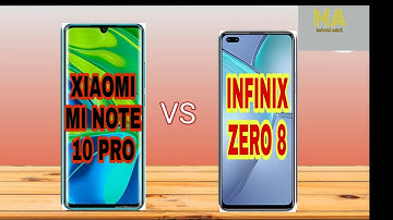 Infinix zero 8 vs Xiaomi mi note 10 pro
