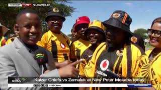 Kaizer Chiefs Vs Zamalek At New Peter Mokaba Today