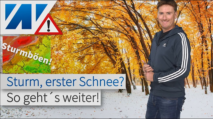 Sturm und erster Schnee bis in tiefe Lagen? Was kommt nach dem Höhenflug des goldenen Oktobers?