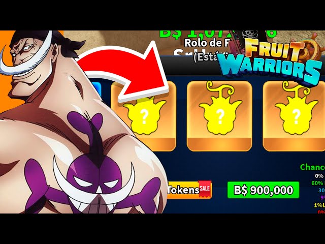 CONTA de 1R$ vs 100R$ vs 1000R$ no BLOX FRUITS! - QUAL A MELHOR? 