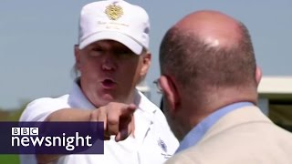 Donald Trump's business links to the mob  BBC Newsnight