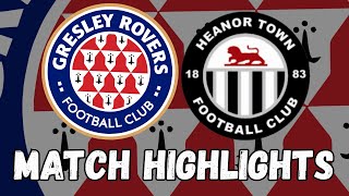 Highlights Gresley Rovers 1-2 Heanor Town United Counties Premier Division North 202526