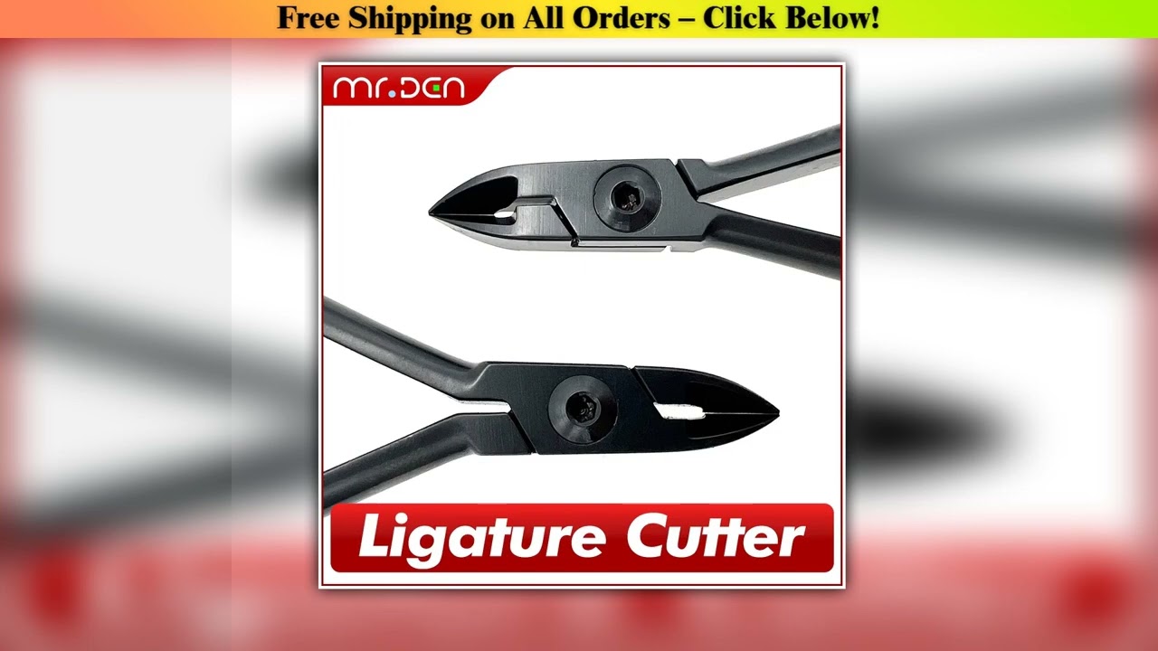MR DEN Dental Orthodontic Pliers Mini Light Wire Cutter Ligature Plier Ligature Cutter dental