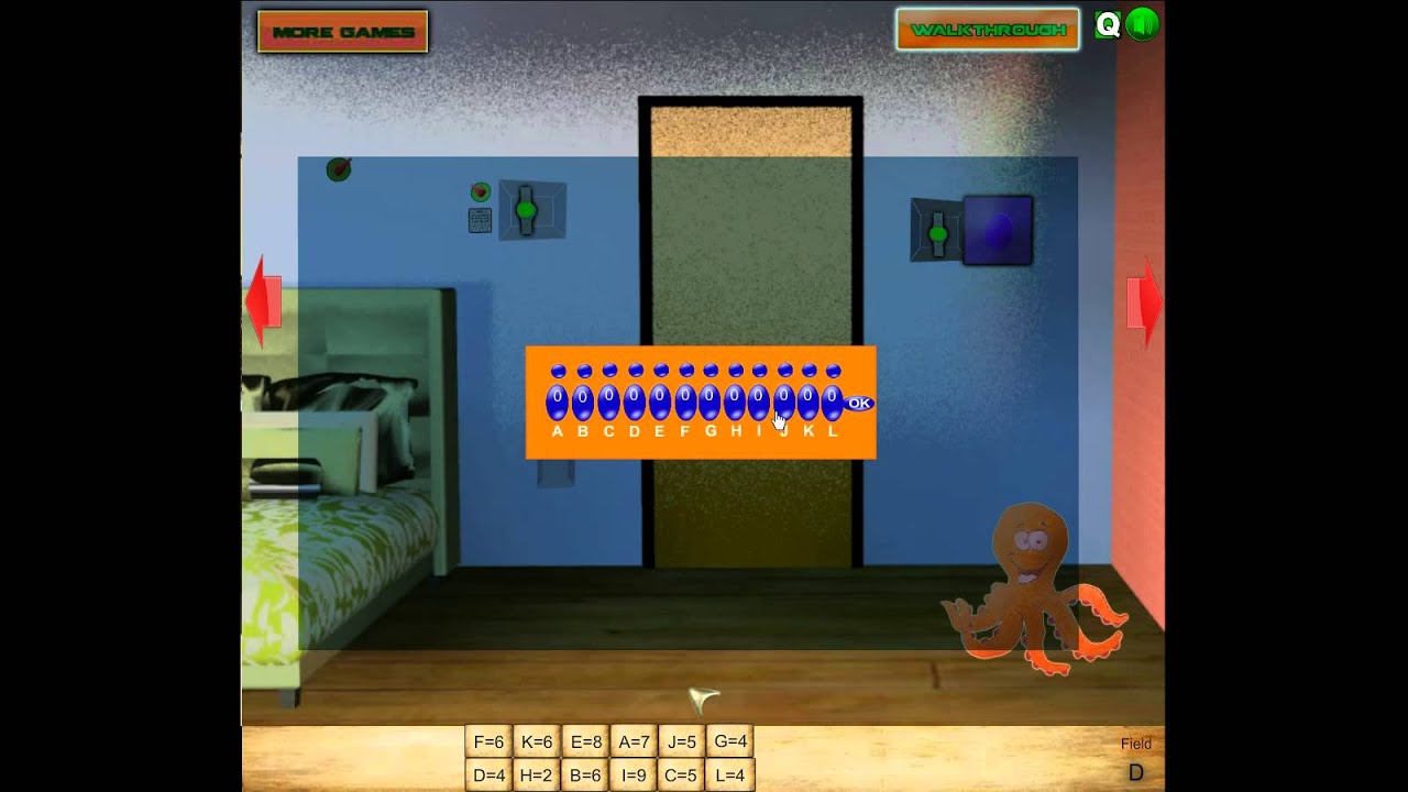 Crazy Octopus Escape Walkthrough