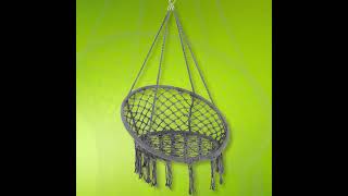 Металлические кольца (обручи) 70 и 90 см серого цвета для плетения подвесного кресла, качелей.