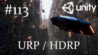 Unity - Рендеринг, URP / HDRP (поверхностно) - 113