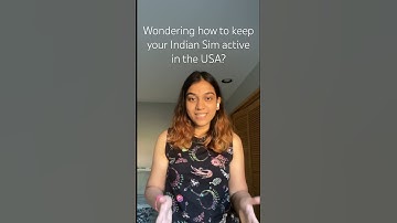 How to keep Indian Sim active in the USA? How to keep Jio sim active in USA? #mastersinusa