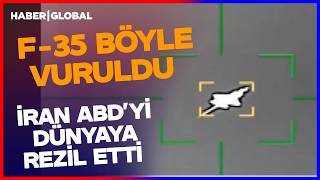 İran Görüntüleri̇ Yayinladi Abdnin F-35I Havada Böyle Vuruldu