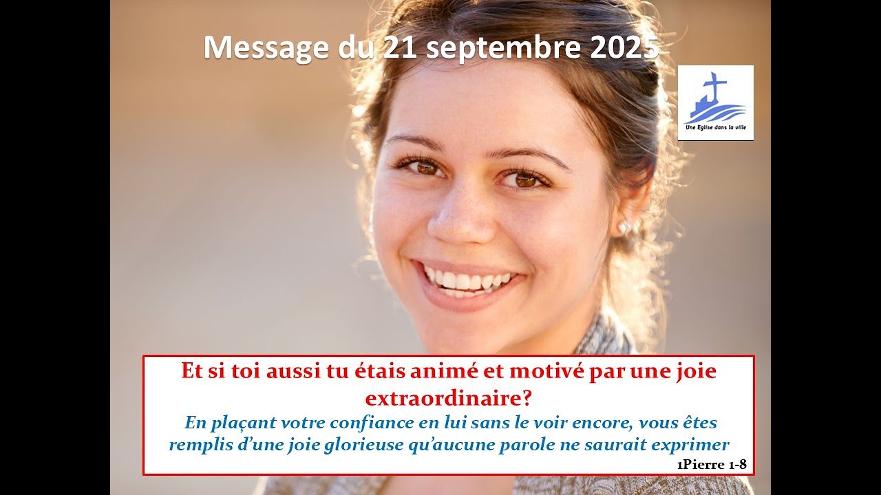 Et si tu étais animée d'une joie extraordinaire