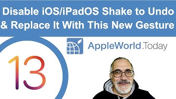 Disable iOS/iPadOS Shake to Undo, and Replace It With This New Gesture