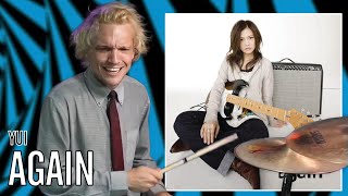 YUI - again | Office Drummer [First Time Hearing]