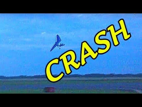 CRASH... Падение Дельталёта !!!