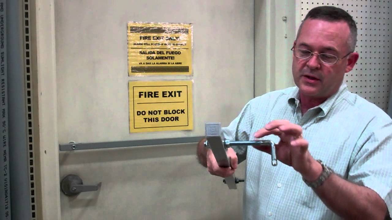 Cox Hardware Exit Door Bar Kit SKU 247370 YouTube