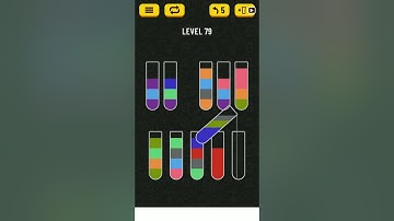 water sort puzzle level 79 | walkthrough solution| Mini Gamer World