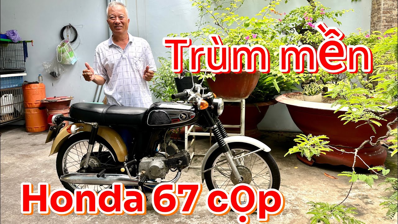Cặp Honda CD và 67 trùm mền của ông anh Long an trùm mền không bán giữ kỷ niệm .