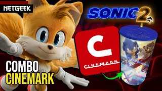 Último dia do brinde do Cinemark e demais publicidades de Sonic 2