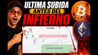 ULTIMA SUBIDA ANTES DEL INFIERNO + BITCOIN Y ETHEREUM ANALISIS HOY