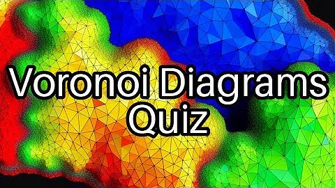 🔍 Test Your Knowledge on Voronoi Diagrams! How Many Can You Get Right? 🧠