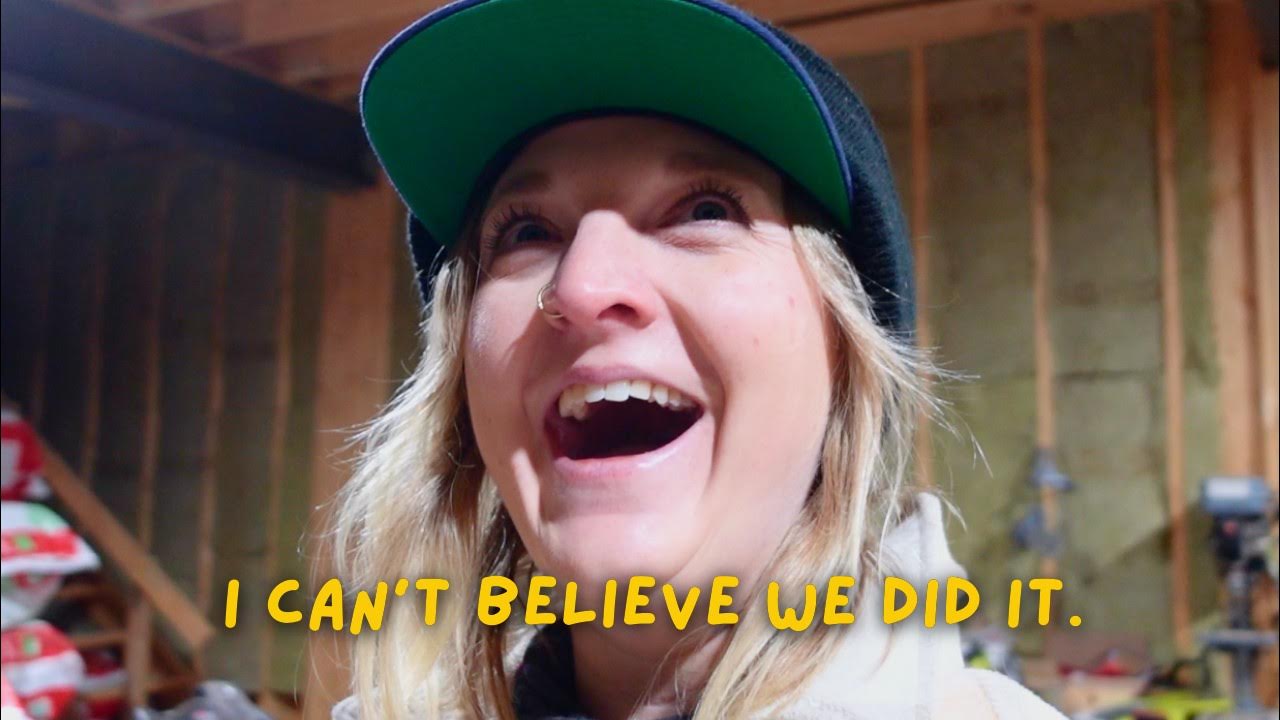 reveal-we-finally-finish-the-garage-exterior-youtube