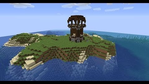 Pillager Outpost island seed | Minecraft Java 1.14.4