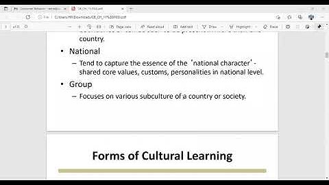 Consumer Behavior | Chapter-11 | Cultural Impact | MBA | Rashedul Islam | University of Scholars