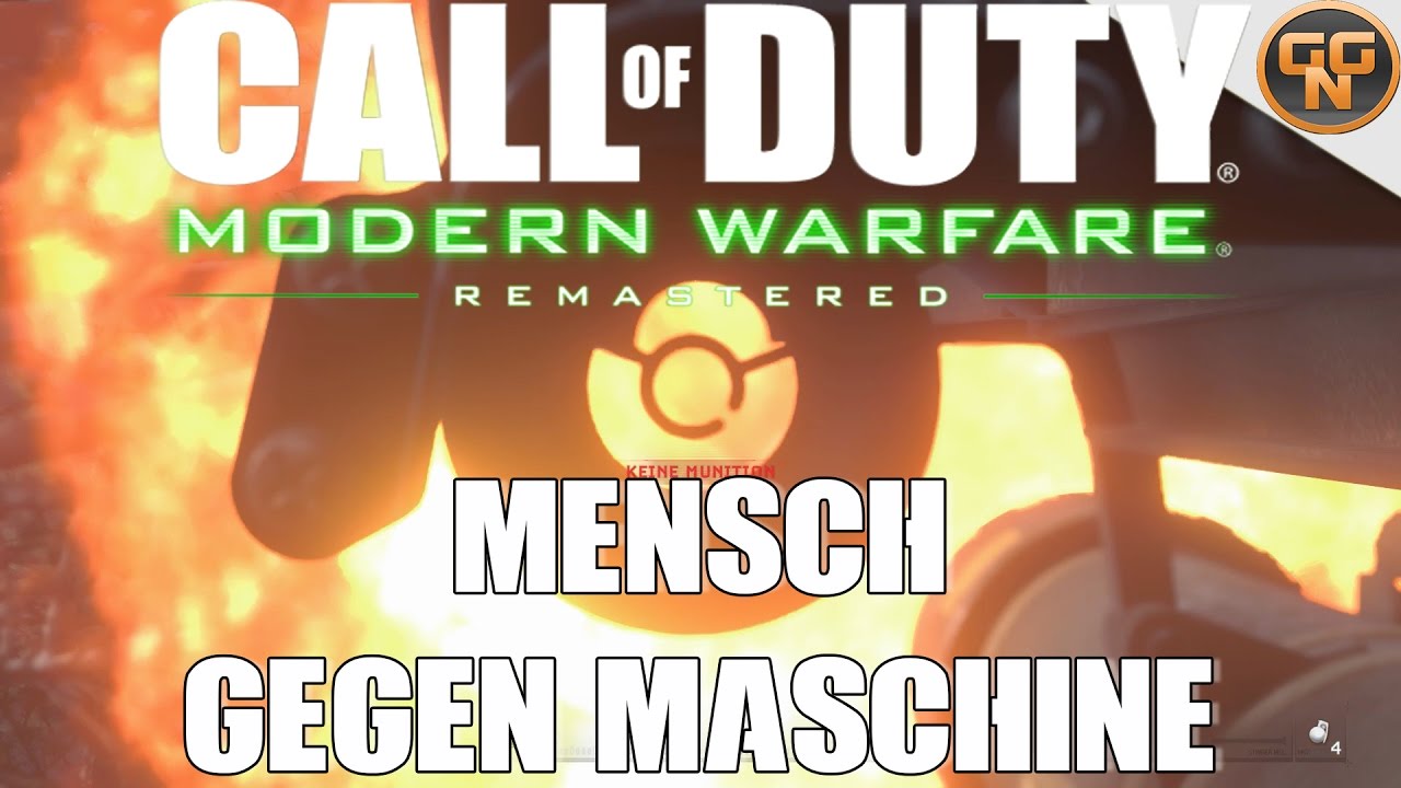 Machine Guy In Cod Call of Duty Modern Warfare Remastered Guide: Mensch gegen Maschine ...