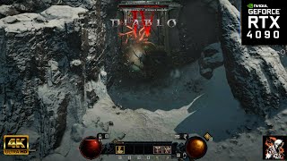 Diablo 4 Запечатанная дверь №10 / 4K Ultra RTX 4090 / No commentary