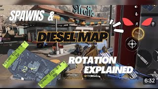 DIESEL MAP SPAWNS: How to Win 🦾 Every Ranked Match!