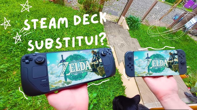 Comparação entre o Steam Deck e o Nintendo Switch: será que a