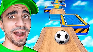 تحدي الكرة المتدحرجة ⚽️😍 - Going Balls screenshot 4