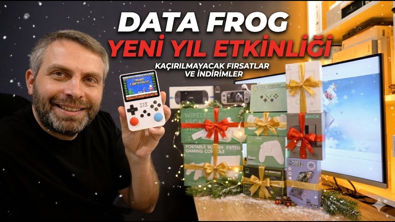 GÜMRÜK VERGİSİ VE KARGO ÖDEMEDEN YURTDIŞINDAN ÜRÜN ALABİLİRSİNİZ | DATAFROG YENİ YIL ETKİNLİĞİ