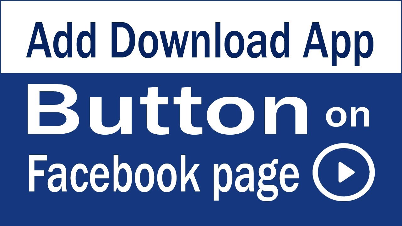 facebook download button