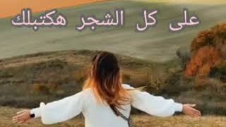 على وش القمر .. هكتبلك ياحبيبى