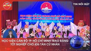 HỌC VIỆN CÁN BỘ TP. HỒ CHÍ MINH TRAO BẰNG TỐT NGHIỆP CHO 436 TÂN CỬ NHÂN